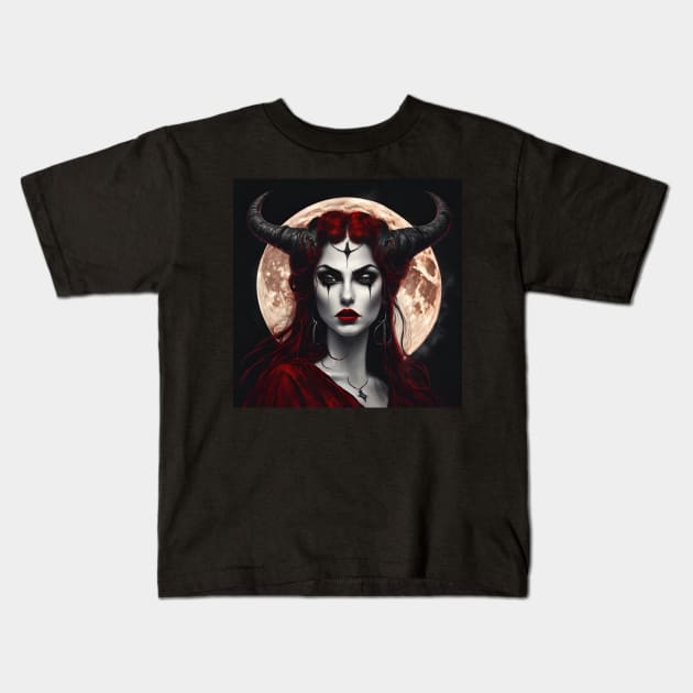 Lilith Kids T-Shirt by yzbn_king